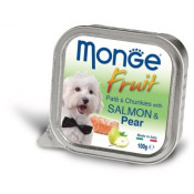 Monge Консервы для собак с лососем и грушей Dog Fruit Salmon