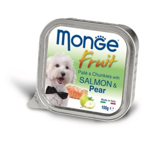 Monge Консервы для собак с лососем и грушей