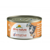 Almo Nature Консервы для кошек с индейкой гриль HFC Alternative Cats Turkey Grilled