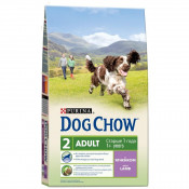 Dog Chow Корм для собак с ягненком Adult Lamb