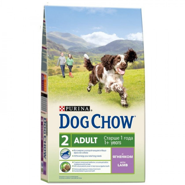 Dog Chow Корм для собак с ягненком