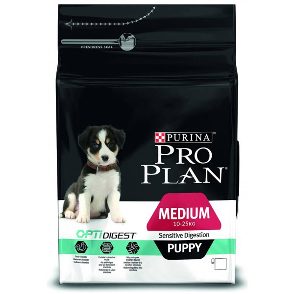 Purina Pro Plan Корм для щенков с чувствительным пищеварением на ягненке и рисе (Puppy Sensitive Digestion Lamb & Rice)