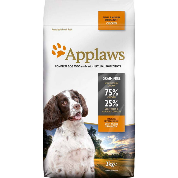 Applaws Корм для собак малых и средних размеров с курицей и овощами