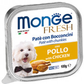 Monge Консервы для собак с курицей Dog Fresh Chiken