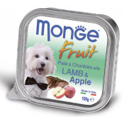 Monge Консервы для собак с ягненком и яблоком Dog Fruit Lamb
