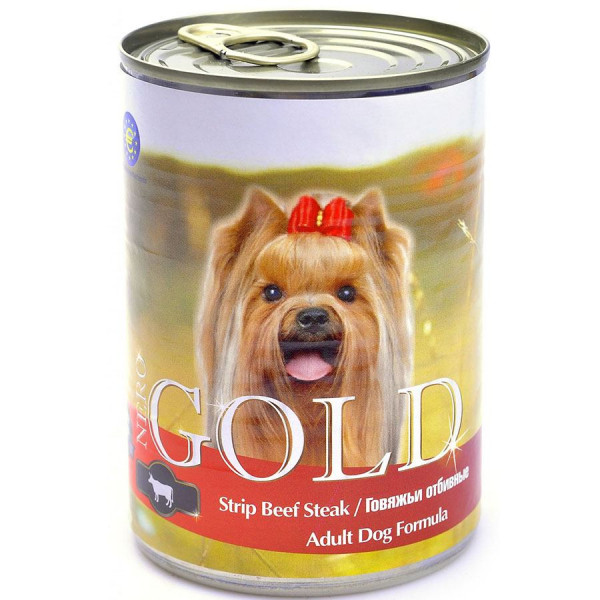 Nero Gold Консервы для собак с говяжьими отбивными