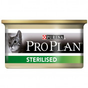 Purina Pro Plan Паштет для кастрированных кошек с лососем (Sterilised Salmon)