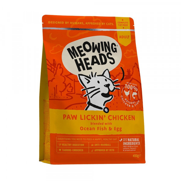 Barking Heads Корм для взрослых кошек с курицей и рисом