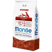 Monge Корм для собак всех пород с ягненком, рисом и картофелем Dog Speciality Lamb