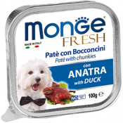 Monge Консервы для собак с уткой Dog Fresh Duck