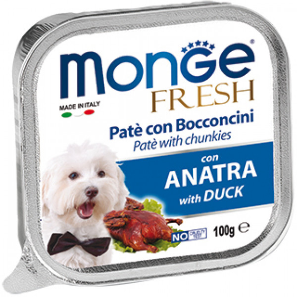 Monge Консервы для собак с уткой