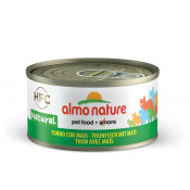 Almo Nature Консервы для кошек с тунцом и сладкой кукурузой Legend HFC Adult Cat Tuna & Sweet Corn