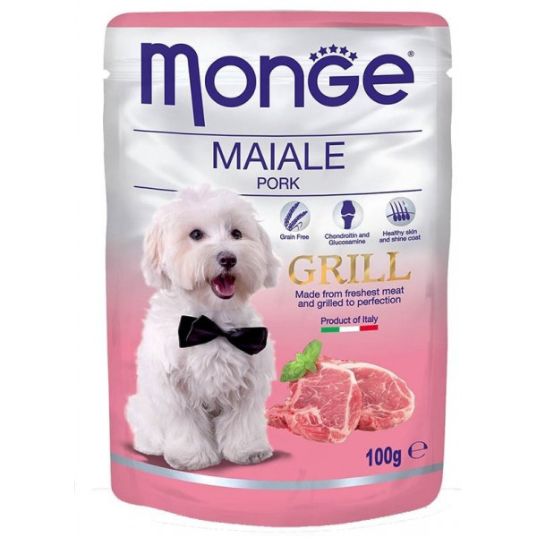 Monge Паучи для собак со свининой
