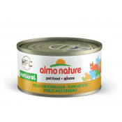 Almo Nature Консервы для кошек с курицей и сыром 75% мяса Legend HFC Adult Cat Chicken & Cheese