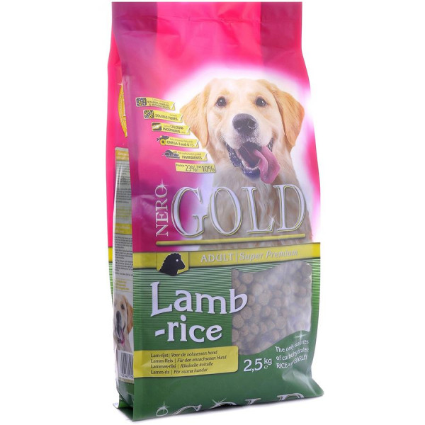 Nero Gold Корм для собак с ягненком и рисом