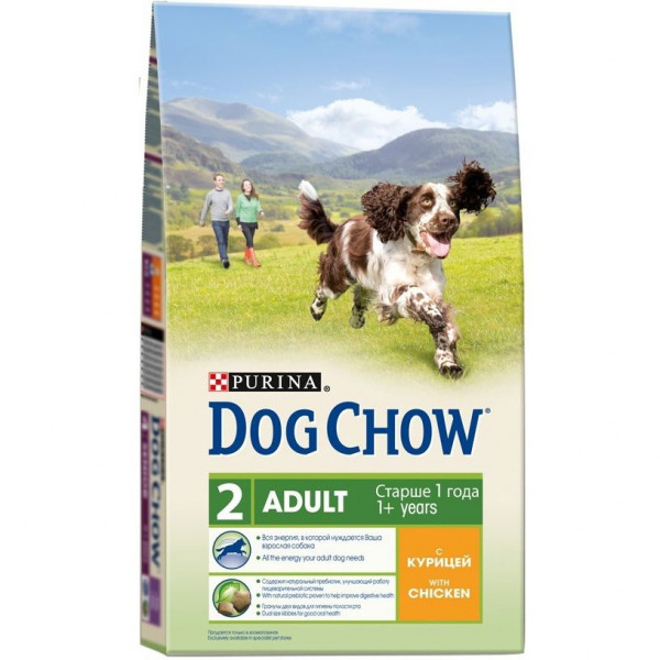 Dog Chow Корм для собак с курицей