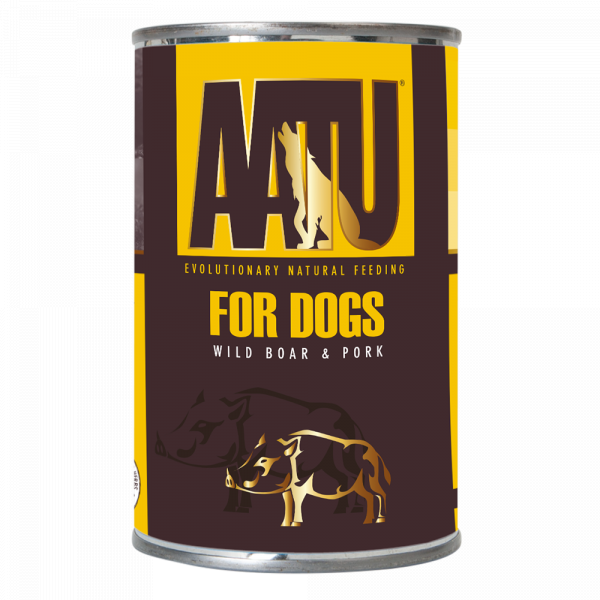 AATU Консервы для собак с мясом дикого кабана и свининой