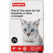 Beaphar Ошейник от паразитов для кошек (35 см) Flea & Tick Collar Cat
