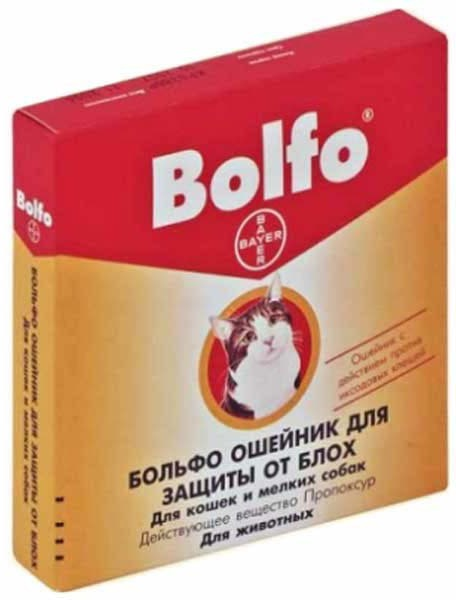 Bayer Bayer Больфо ошейник 38 см для мелких собак и кошек