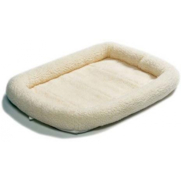 MID-WEST MidWest лежанка Pet Bed флисовая 77х52 см белая
